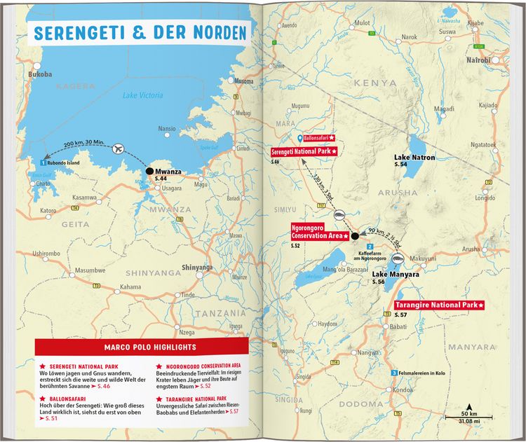 MARCO POLO Reiseführer Tansania, Sansibar