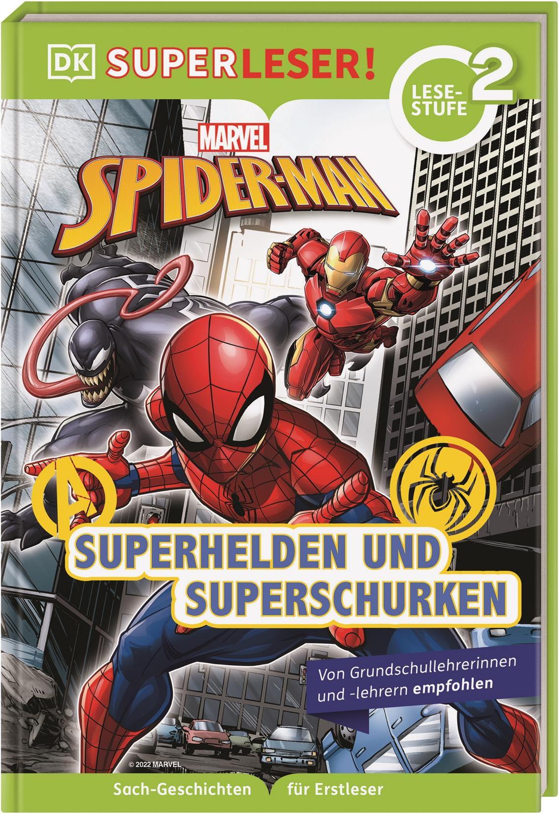 Dorling Kindersley SUPERLESER! MARVEL Spider-Man Superhelden und Superschurken (Deutsch, 2022, Simon Hugo, Catherine Saunders, Simone Heller)