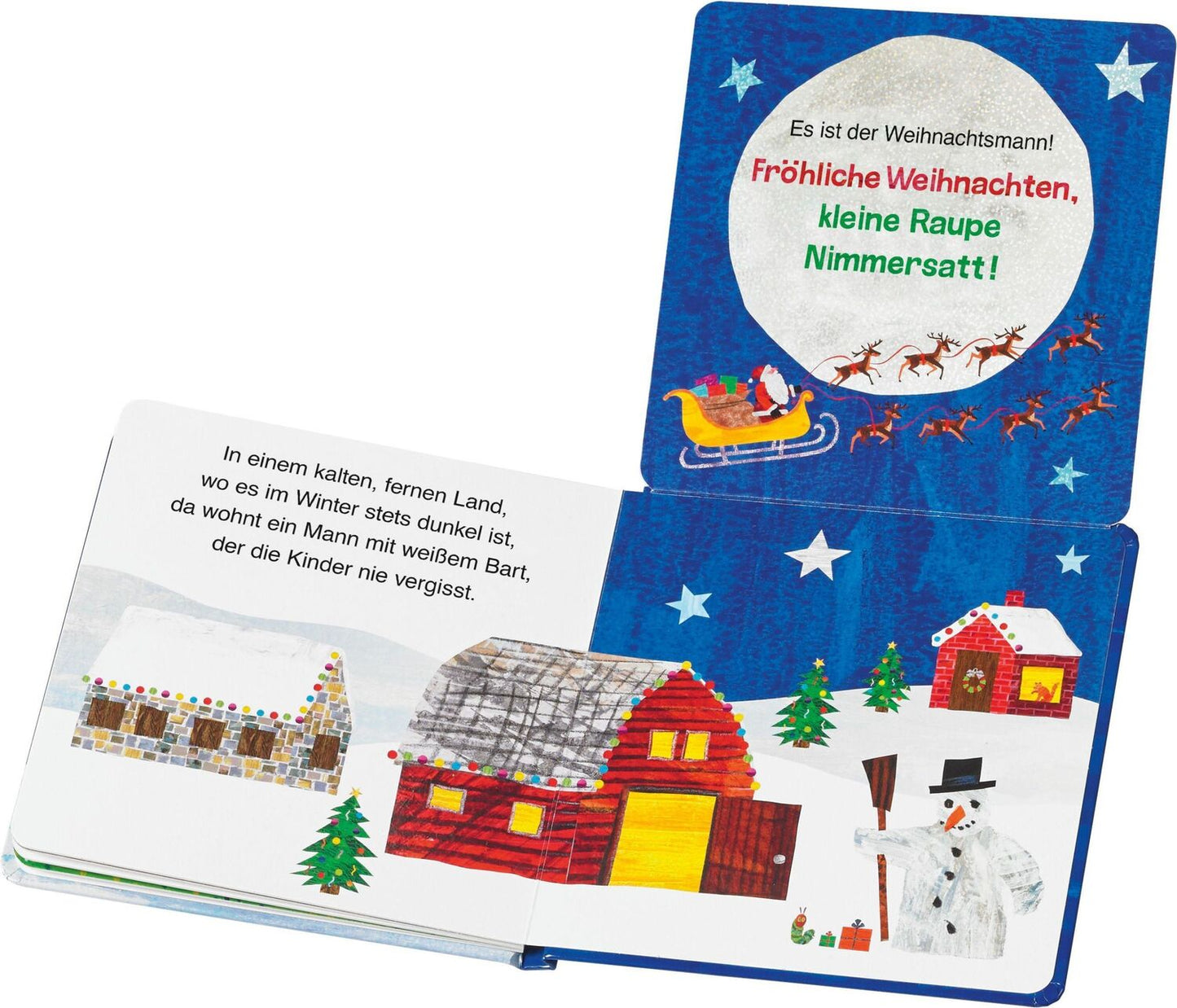 Gerstenberg Die kleine Raupe Nimmersatt und der Weihnachtsmann (Deutsch, 2023, Ulli und Herbert Günther, Eric Carle)