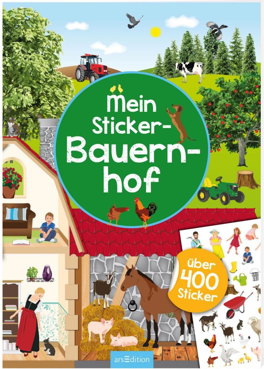 Ars Edition Mein Sticker-Bauernhof (Deutsch, 2015, Ingrid Bräuer)