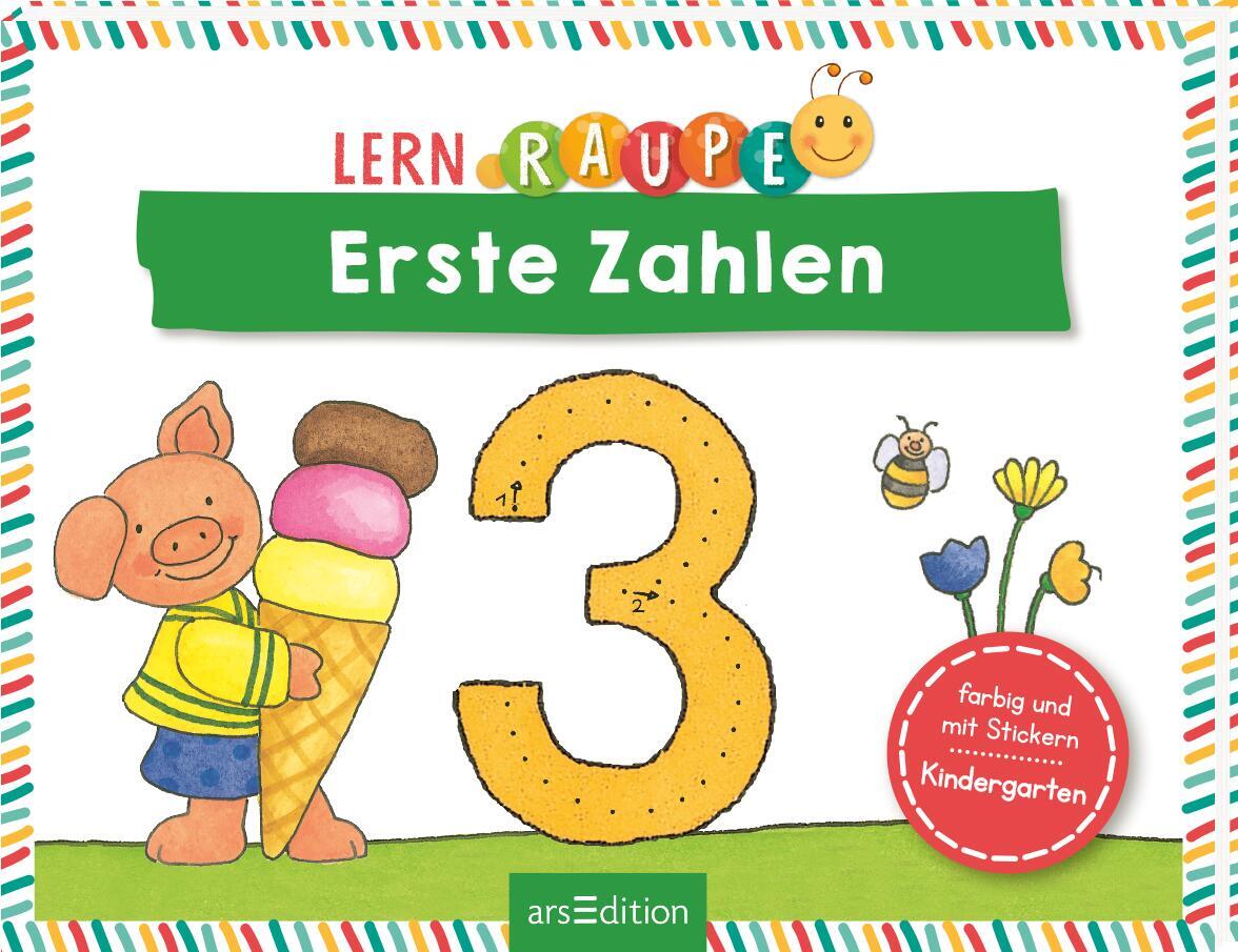 Ars Edition Lernraupe - Erste Zahlen (Deutsch, 2022, Angela Wiesner)