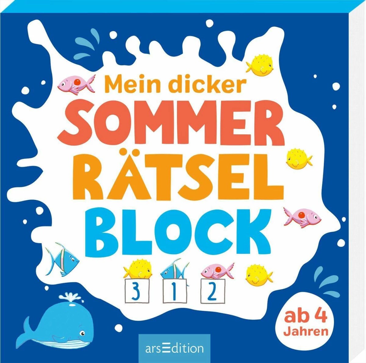 Ars Edition Mein dicker Sommer-Rätselblock (Deutsch, 2023, Petra Theissen)
