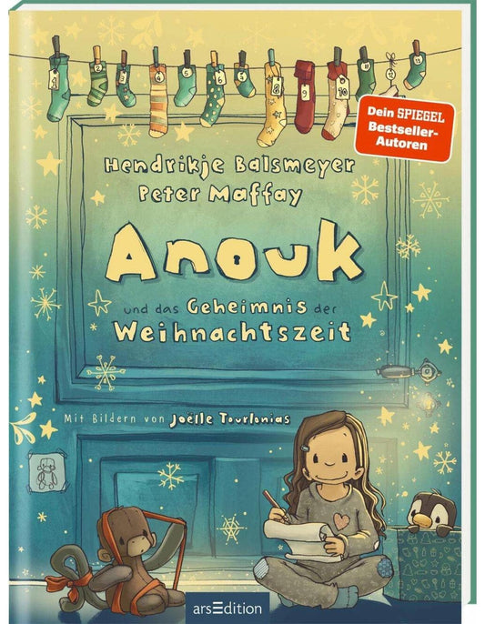 Ars Edition Anouk und das Geheimnis der Weihnachtszeit (Anouk 3) (Deutsch, 2023, Peter Maffay, Hendrikje Balsmeyer, Joëlle Tourlonias)