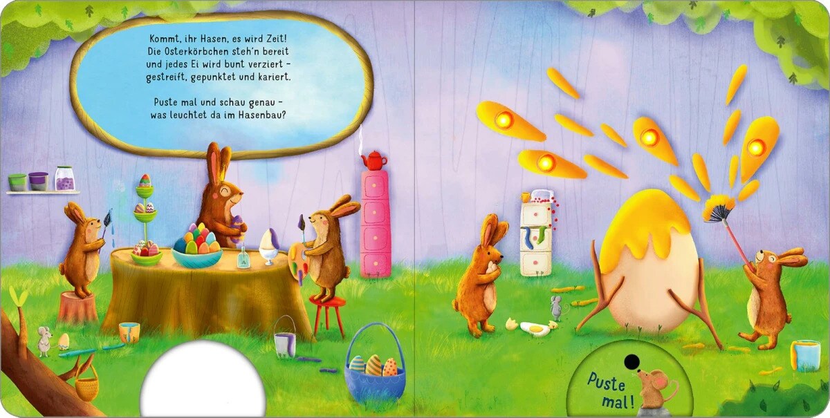 Mein liebstes Pustebuch - Hallo Frühling!