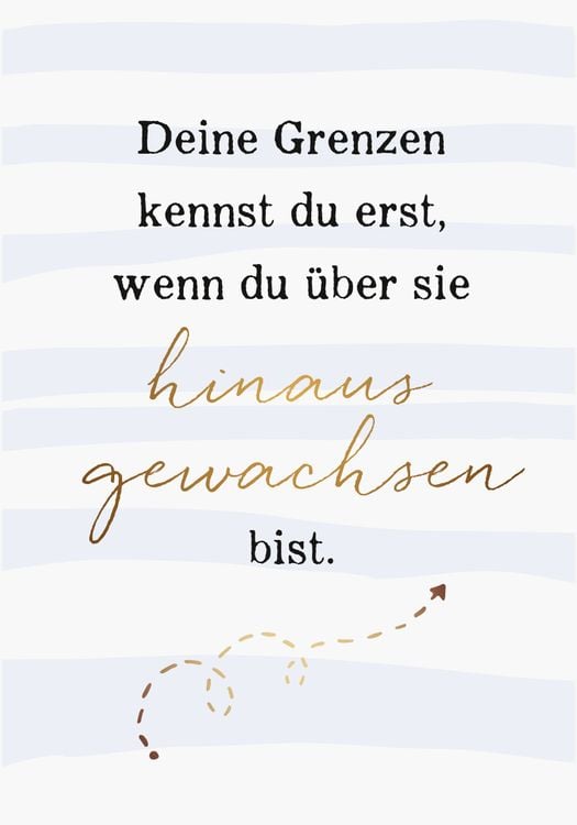 Eines Tages oder Tag eins - Motivationsk
