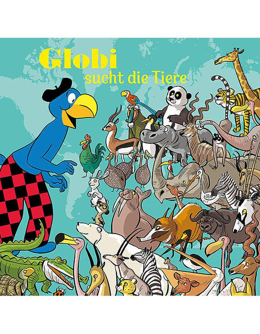 Globi sucht die Tiere