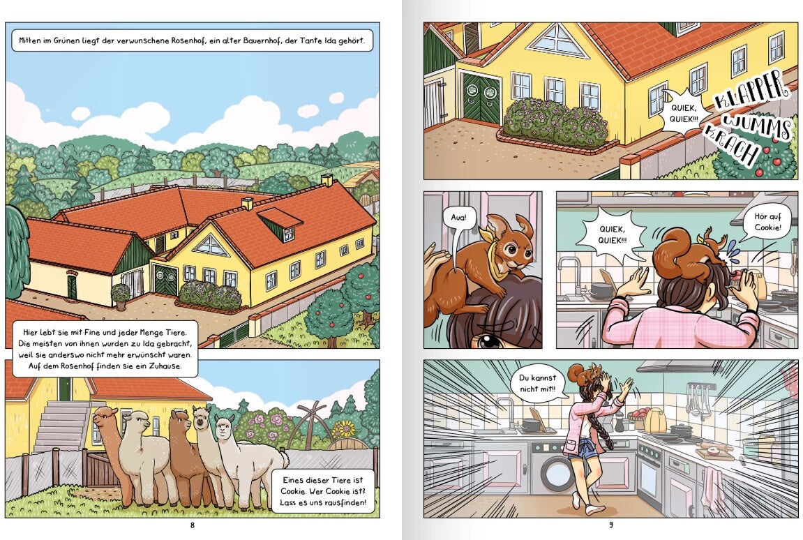 Im Zauberwald / Abenteuer vom Rosenhof Bd.2