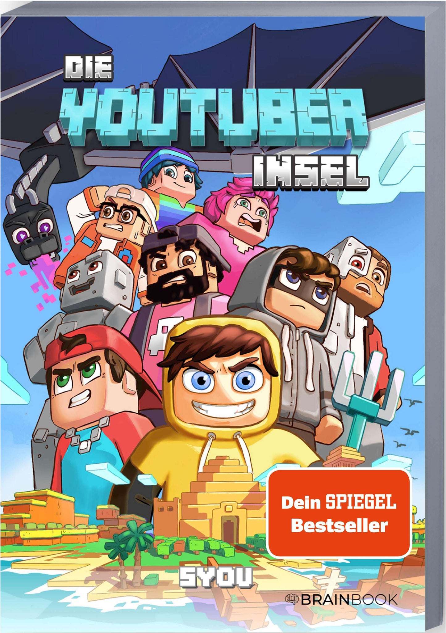 Brainbook Die Youtuber Insel (Deutsch, 2024, B.B.Scharp, Syou)