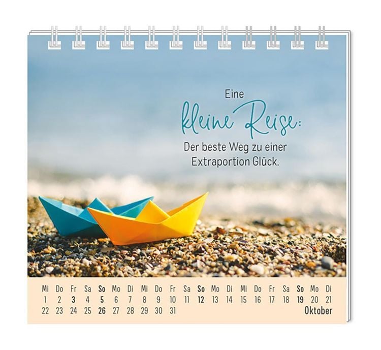 Mini-Kalender 2024 Eine Extraportion Glück für dich!