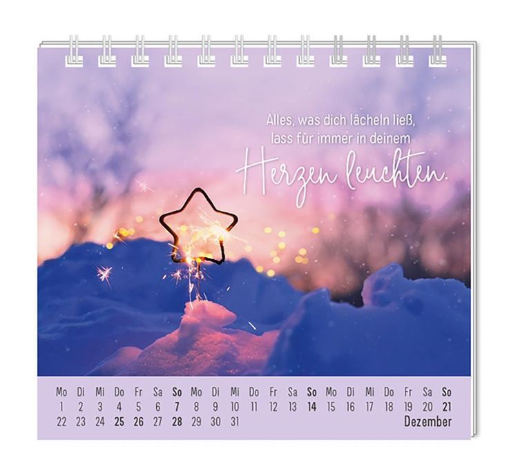 Mini-Kalender 2024 Eine Extraportion Glück für dich!