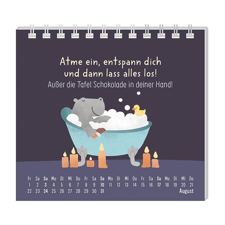 Mini-Kalender 2024 Eine Extraportion Glück für dich!