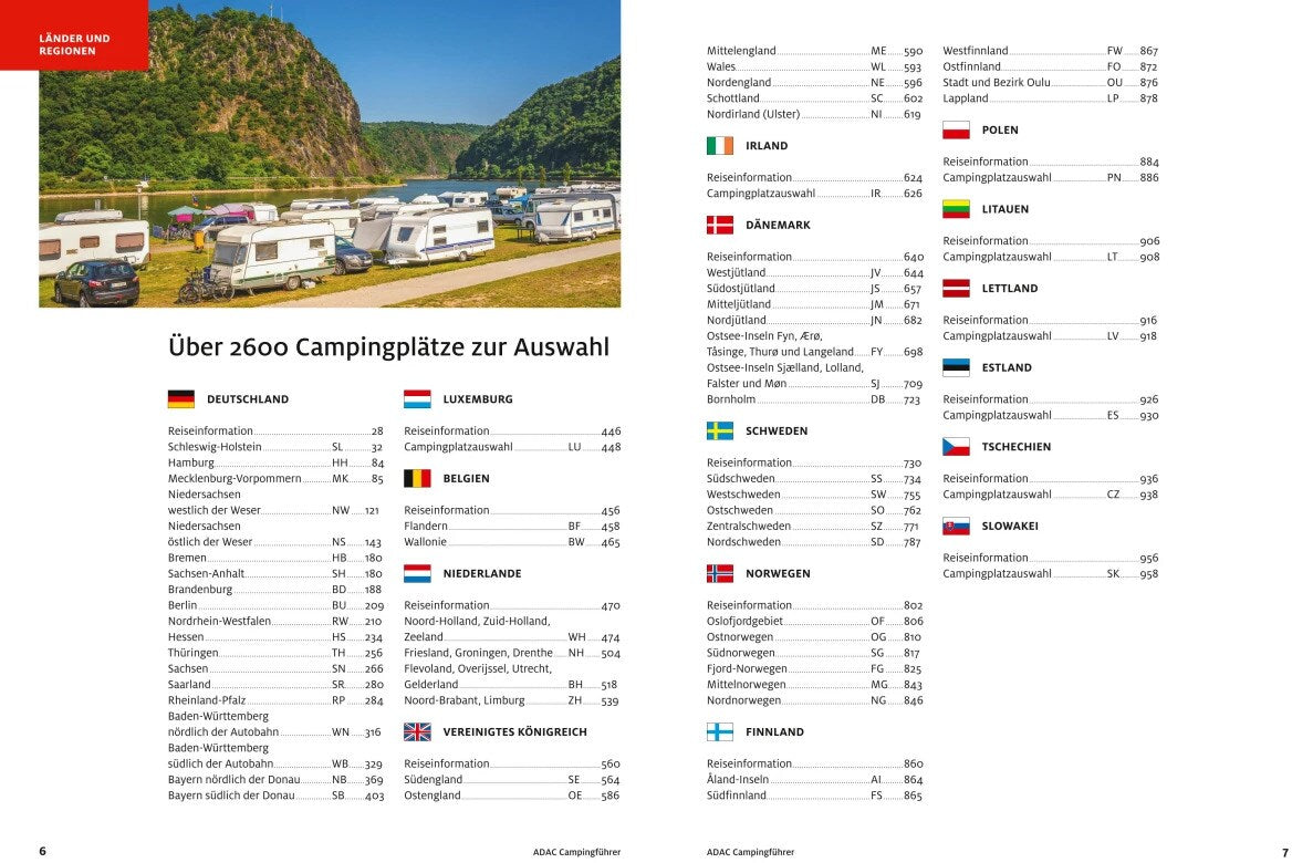 ADAC Campingführer Deutschland/Nordeuropa 2024