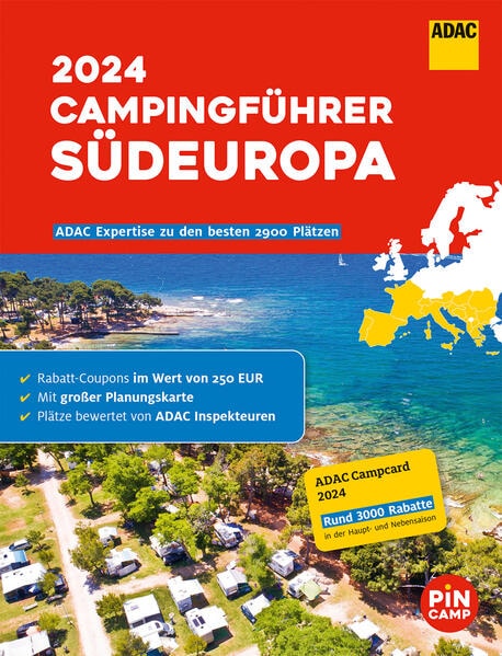Adac Campingführer Südeuropa 2024 (Deutsch, 2023)