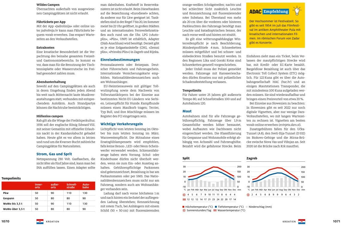 Adac Campingführer Südeuropa 2024 (Deutsch, 2023)