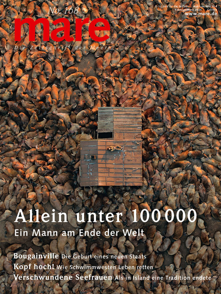 mare - Die Zeitschrift der Meere / No. 168/ Allein unter 100 000 (Nikolaus Gelpke)
