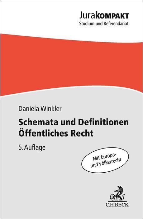 Schemata und Definitionen Öffentliches Recht (Daniela Winkler)