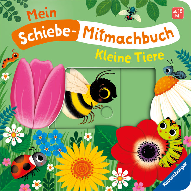 Mein Schiebe-Mitmachbuch - Kleine Tiere (Bernd Penners)