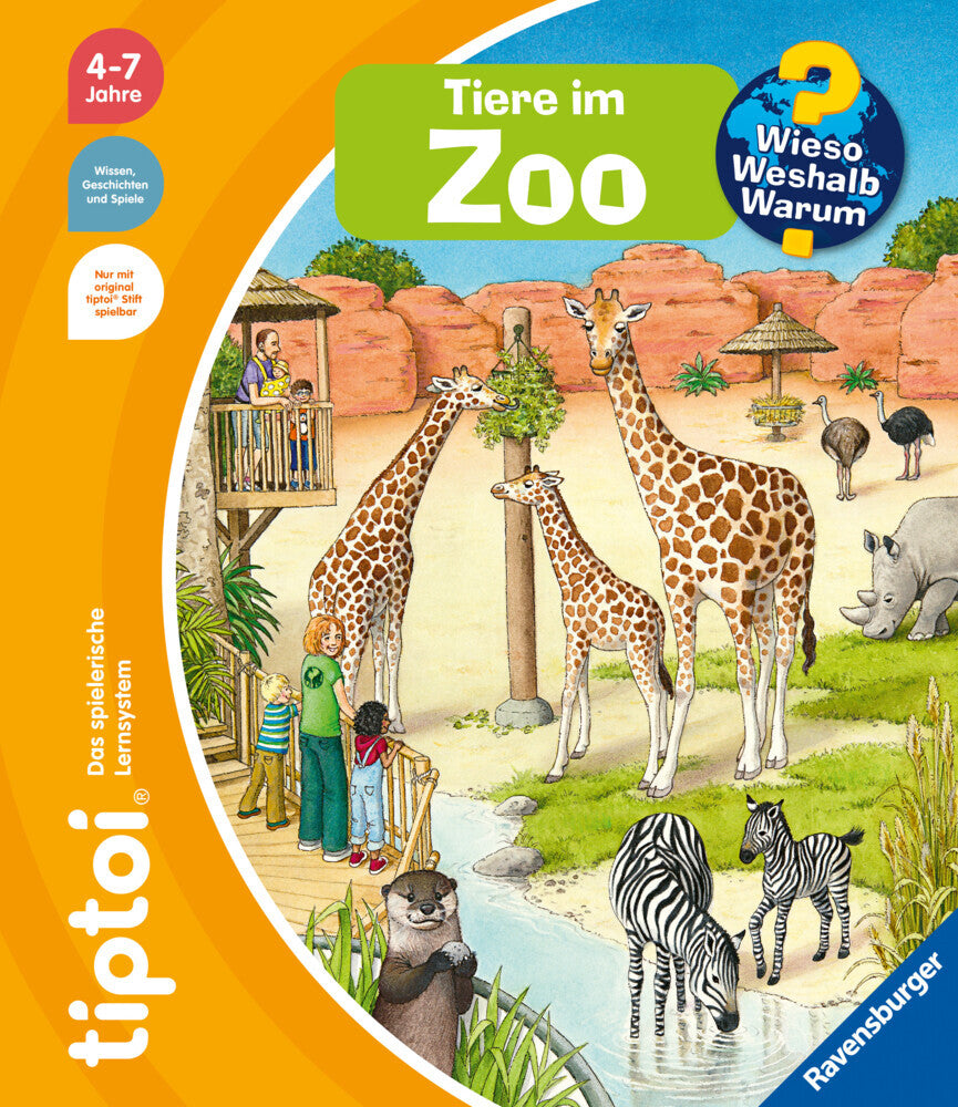 tiptoi® Wieso? Weshalb? Warum? - Tiere im Zoo (Inka Friese)