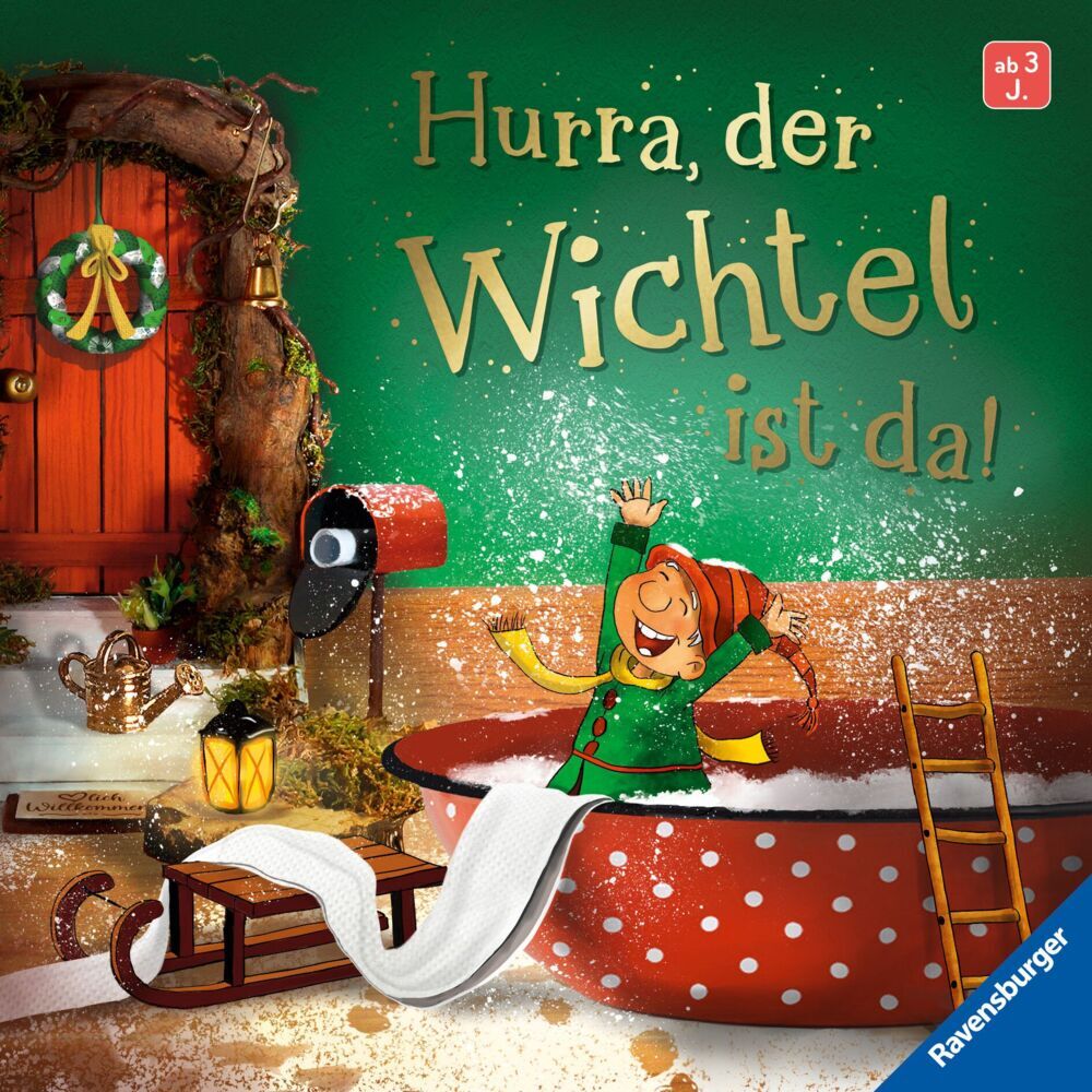 Hurra, der Wichtel ist da! Mein Wichteltür-Buch (Kerstin M. Schuld)