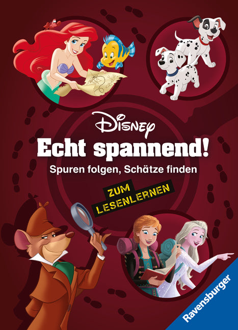 Disney - Echt spannend! Spuren folgen, Schätze finden - zum Lesenlernen (Annette Neubauer)