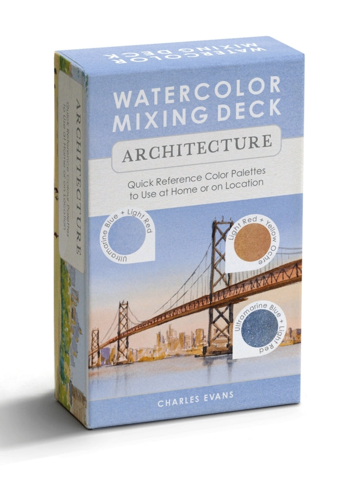 Watercolor Mixing Deck: Architecture (Charles Evans)