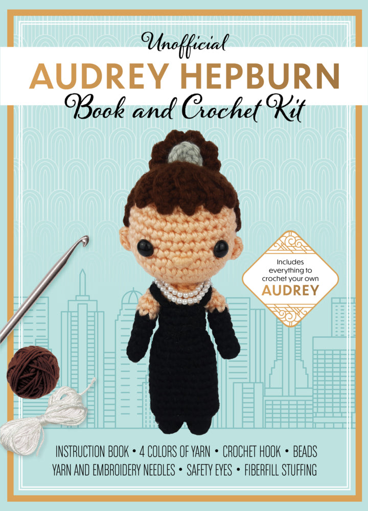 Unofficial Audrey Hepburn Book and Crochet Kit (Kati Gálusz)
