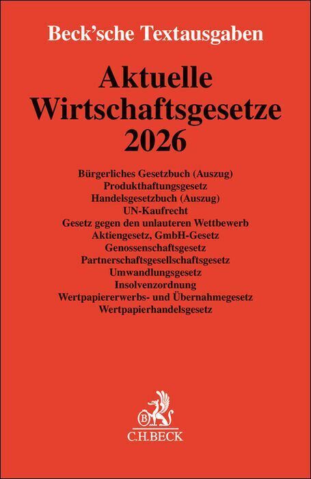 Aktuelle Wirtschaftsgesetze 2026