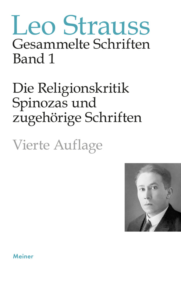 Die Religionskritik Spinozas und zugehörige Schriften (Leo Strauss)