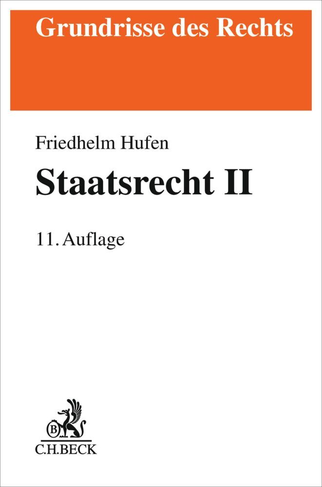 Staatsrecht II (Friedhelm Hufen)