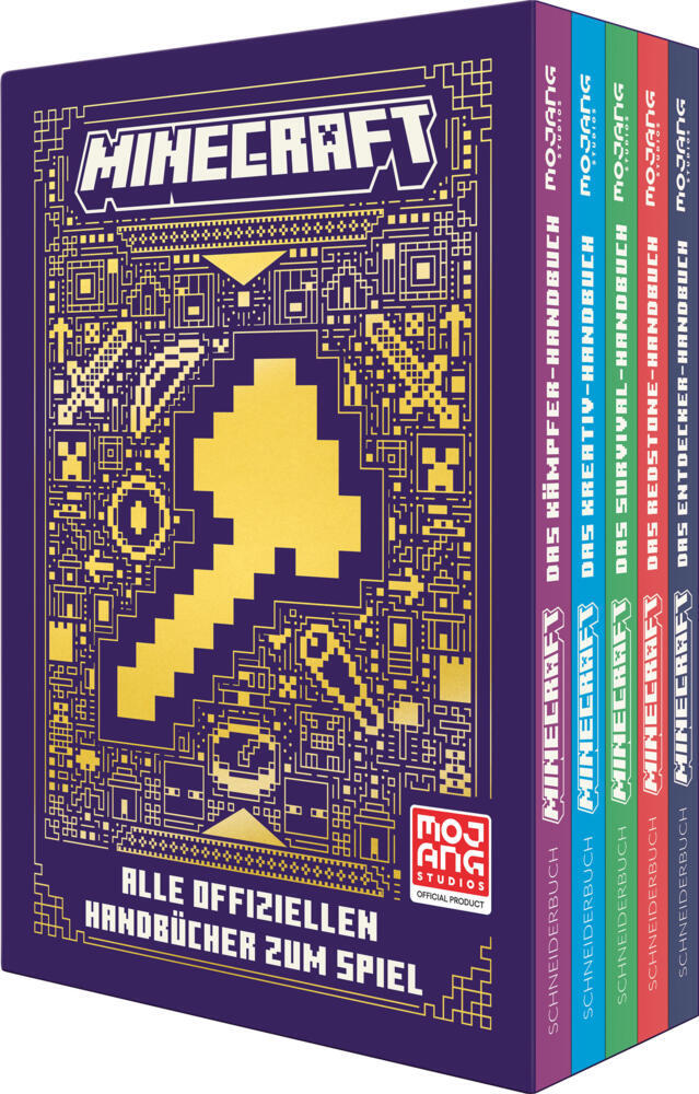 Minecraft Alle offiziellen Handbücher zum Spiel (Mojang Ab)