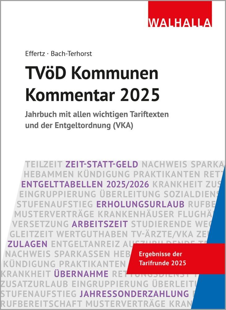 TVöD Kommunen Kommentar 2025 (Jörg Effertz)