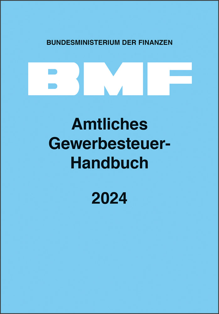 Amtliches Gewerbesteuer-Handbuch 2024 (Bundesministerium Der Finanzen)