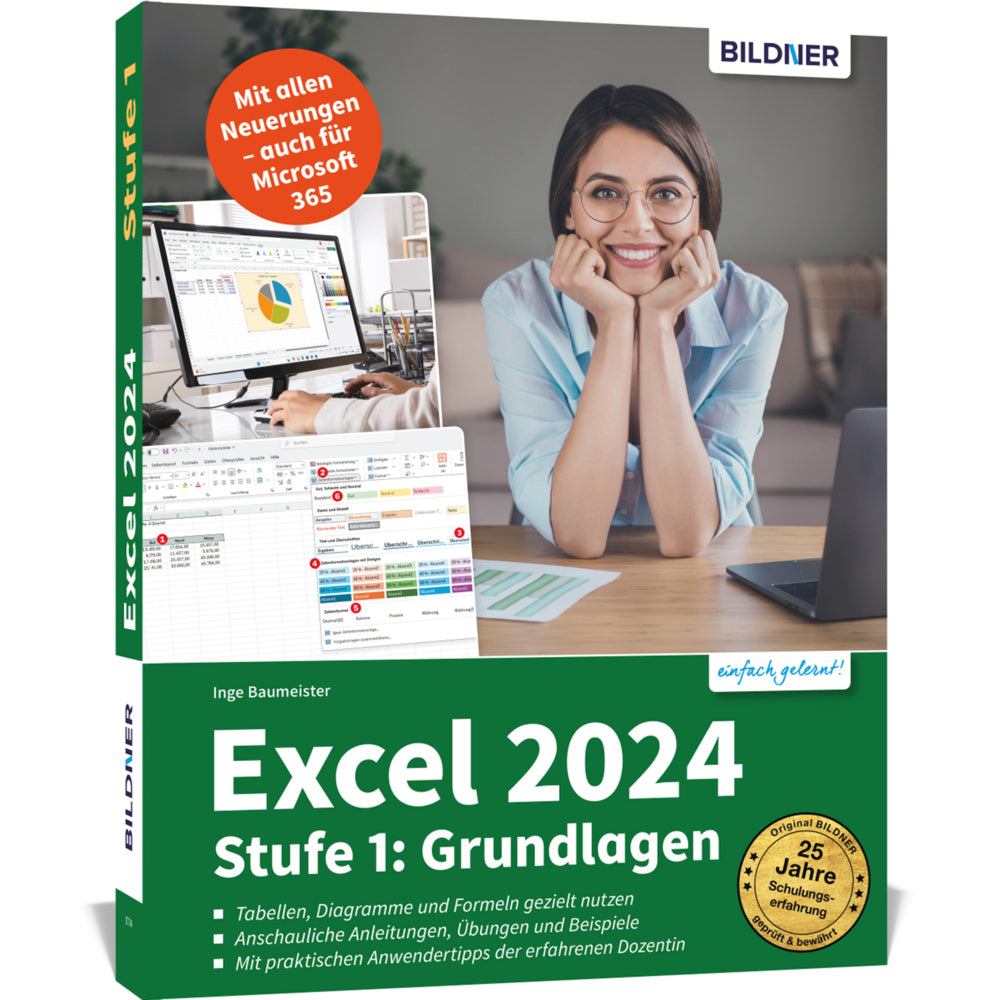 Excel 2024 - Stufe 1: Grundlagen (Inge Baumeister)