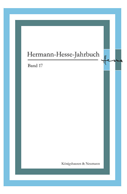 Hermann-Hesse-Jahrbuch, Band 17 (Michael Limberg)