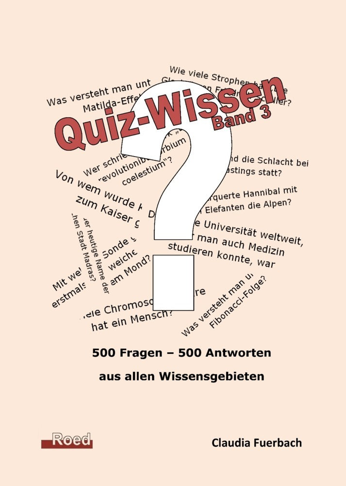 Quiz-Wissen - Band 3 (Claudia Fuerbach)