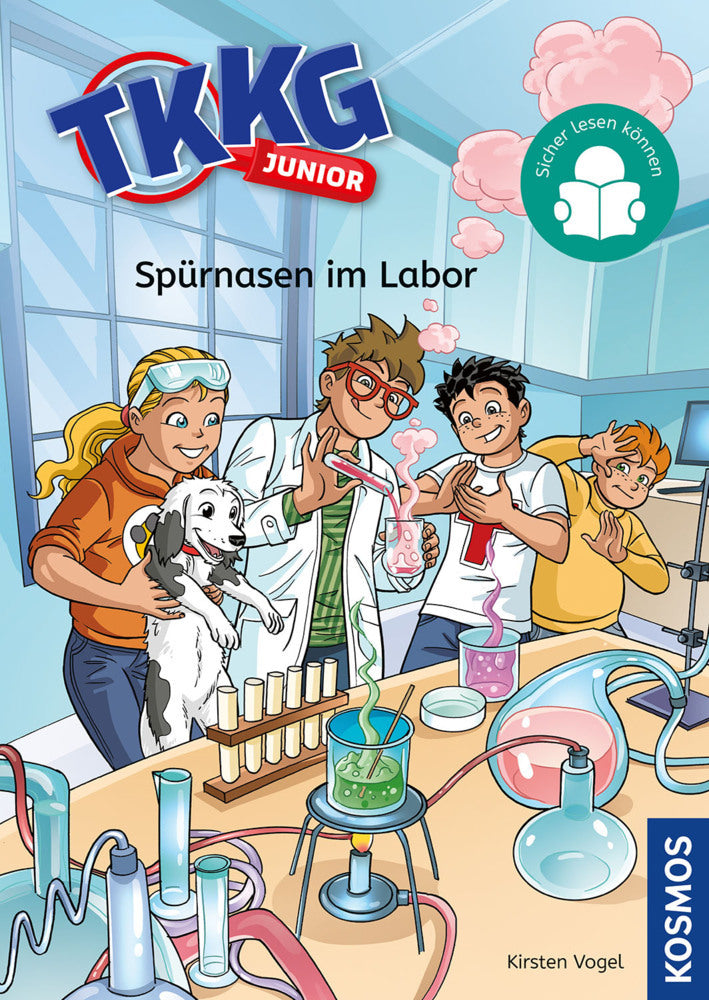 TKKG Junior, 3, Spürnasen im Labor (Kirsten Vogel)