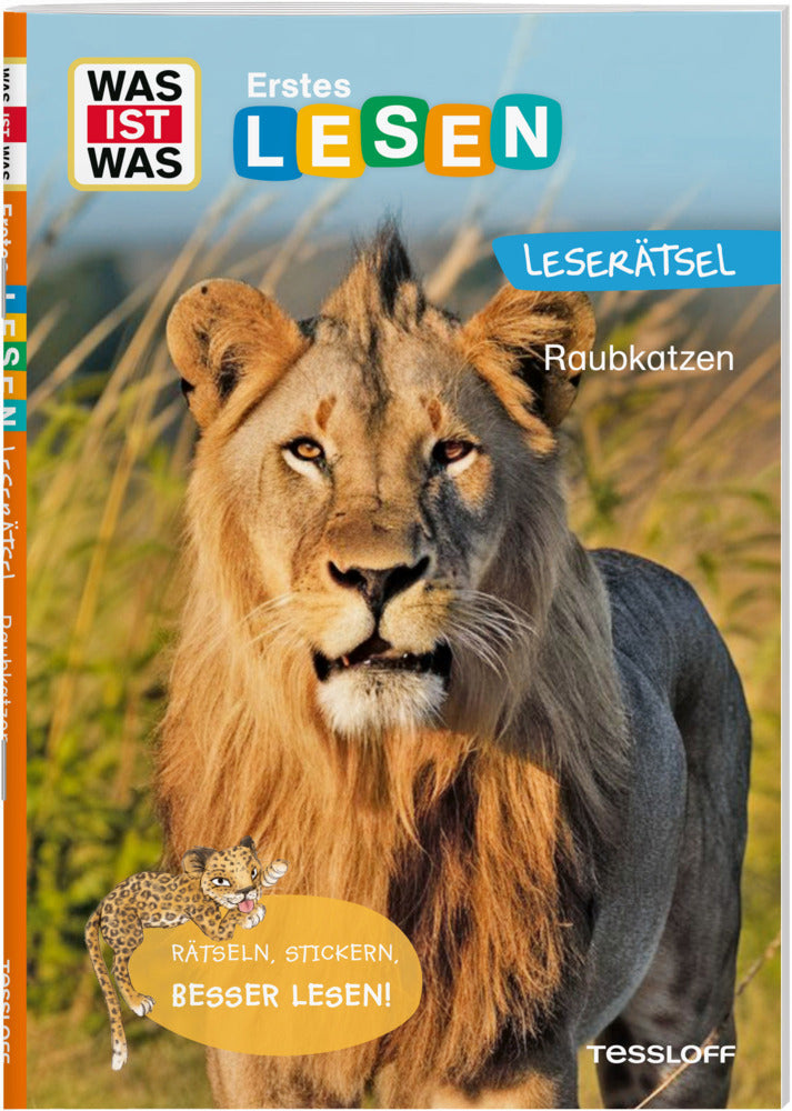 WAS IST WAS Erstes Lesen Leserätsel. Raubkatzen (Waltraud Grill)