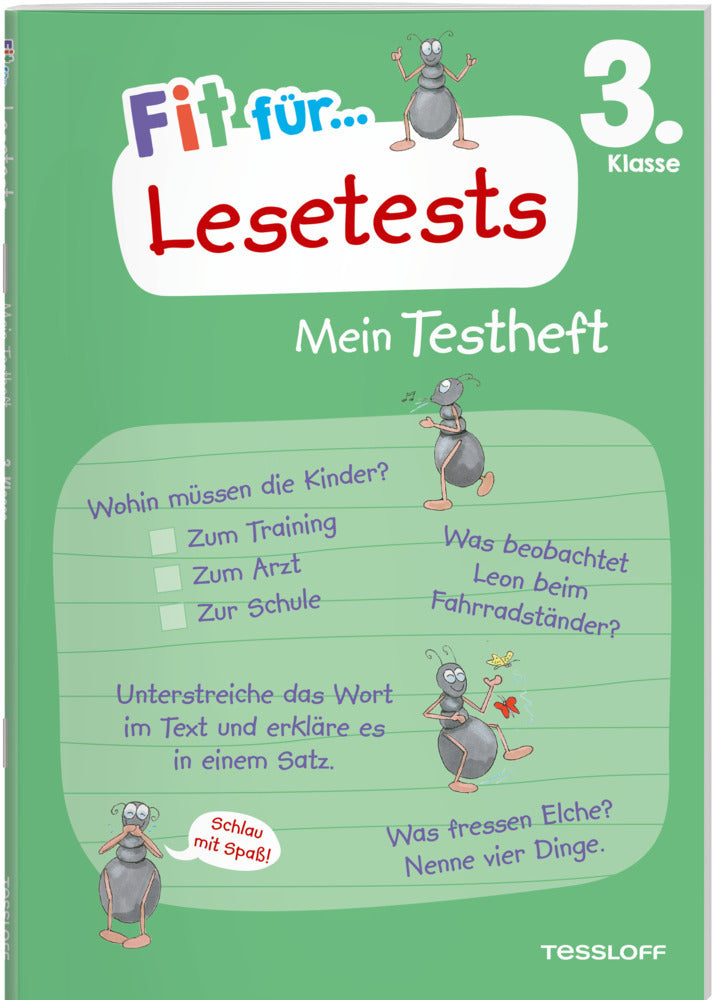 Fit für Lesetests 3. Klasse. Mein Testheft (Julia Meyer)