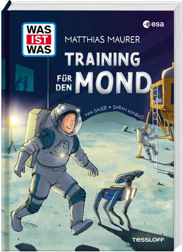 WAS IST WAS Training für den Mond (Matthias Maurer)