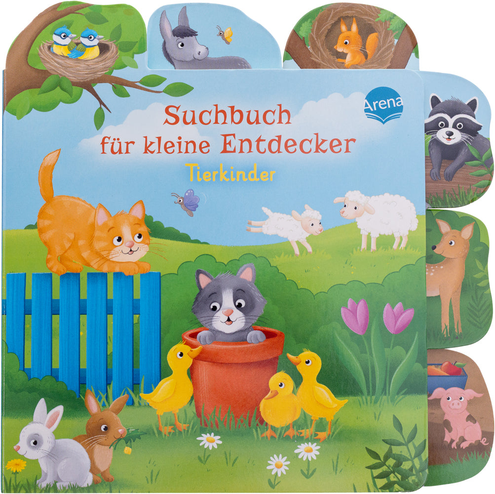 Suchbuch für kleine Entdecker. Tierkinder (Tanja Andersen)
