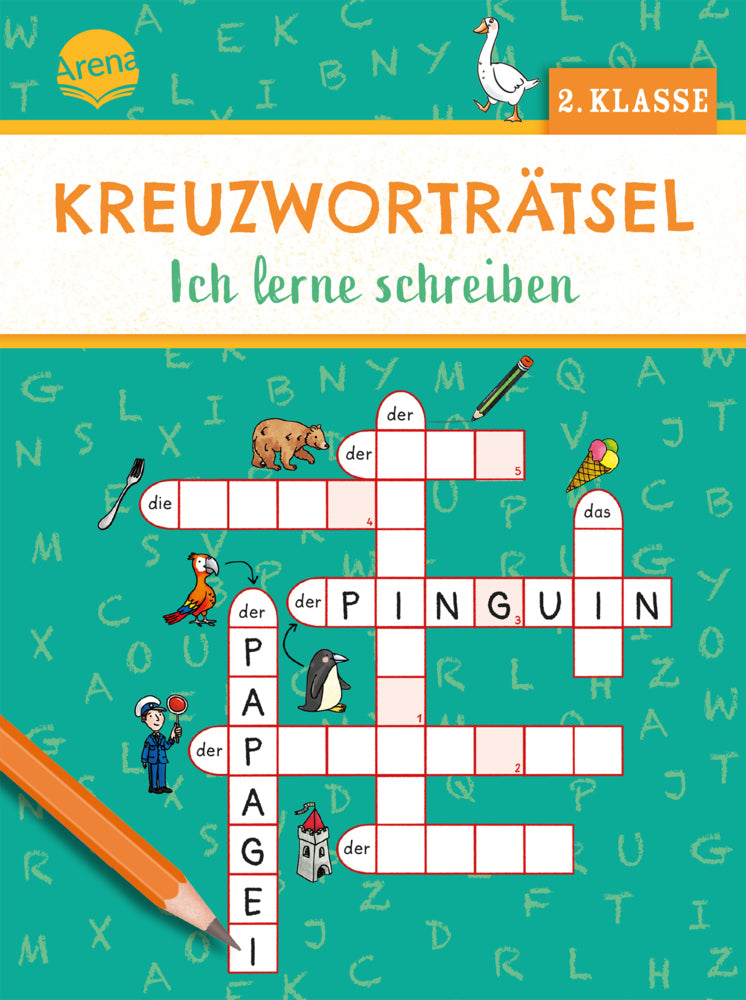 Kreuzworträtsel. Ich lerne schreiben (2. Klasse) (Helen Seeberg)