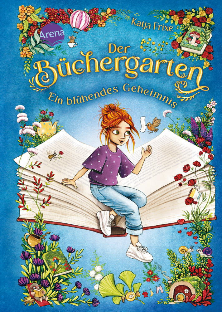 Der Büchergarten (1). Ein blühendes Geheimnis (Katja Frixe)