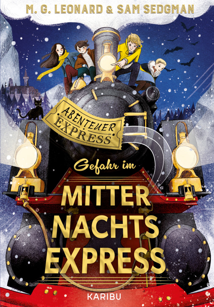 Abenteuer-Express (Band 4) - Gefahr im Mitternachtsexpress (M. G. Leonard)