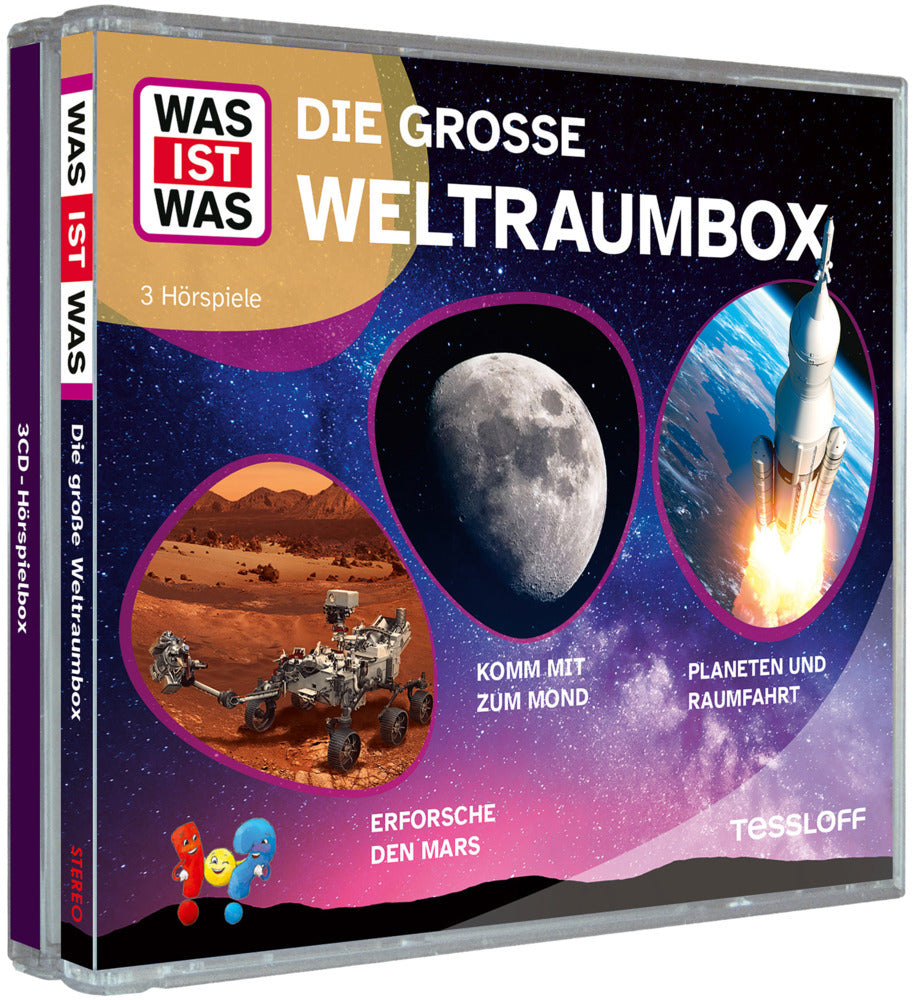 WAS IST WAS 3-CD Hörspielbox. Die große Weltraumbox (Tessloff Verlag Ragnar Tessloff Gmbh & Co.Kg)