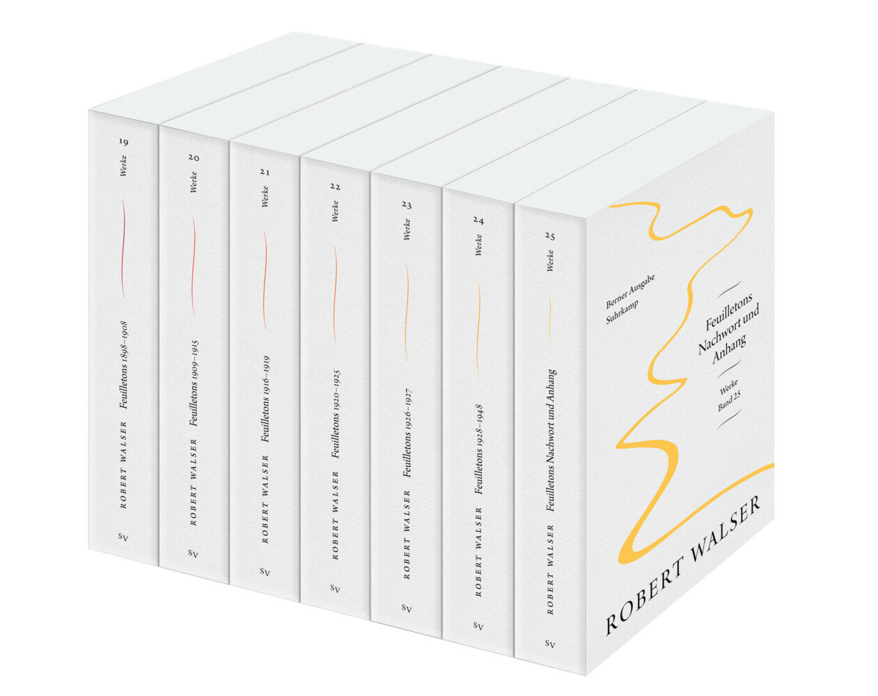 Werke. Berner Ausgabe, 7 Teile (Robert Walser)