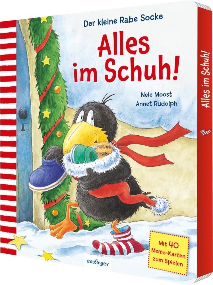 Der kleine Rabe Socke: Alles im Schuh! Mit Memo-Spiel (Nele Moost)