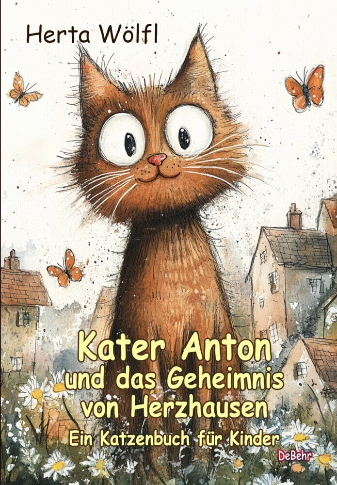 Kater Anton und das Geheimnis von Herzhausen - Ein Katzenbuch für Kinder (Herta Wölfl)