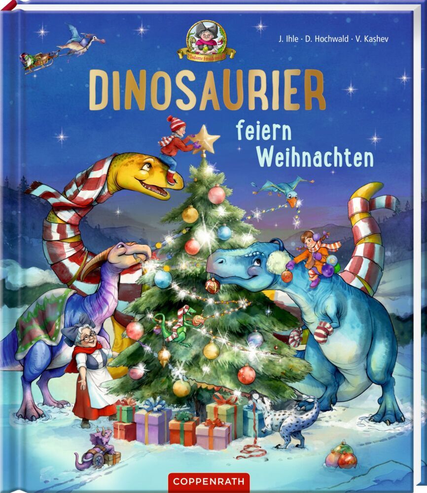 Dinosaurier feiern Weihnachten (Bd. 6) (Dominik Hochwald)