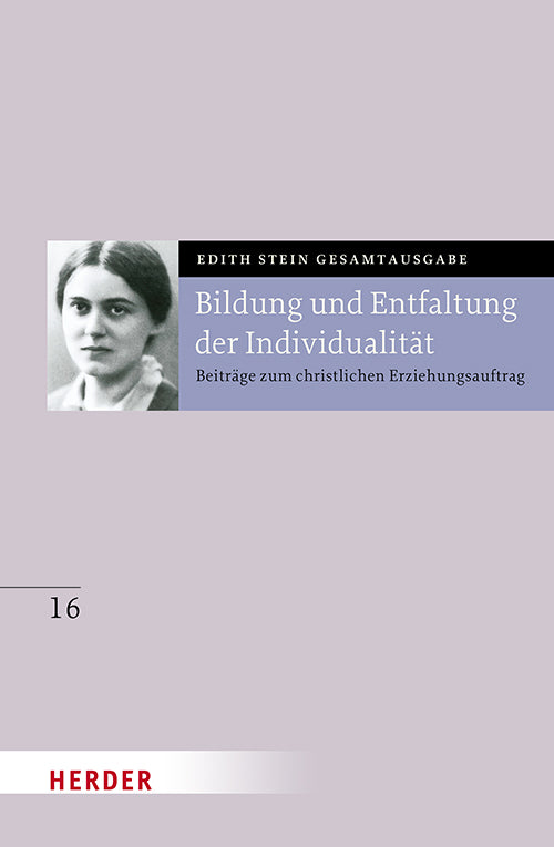 Bildung und Entfaltung der Individualität (Edith Stein)