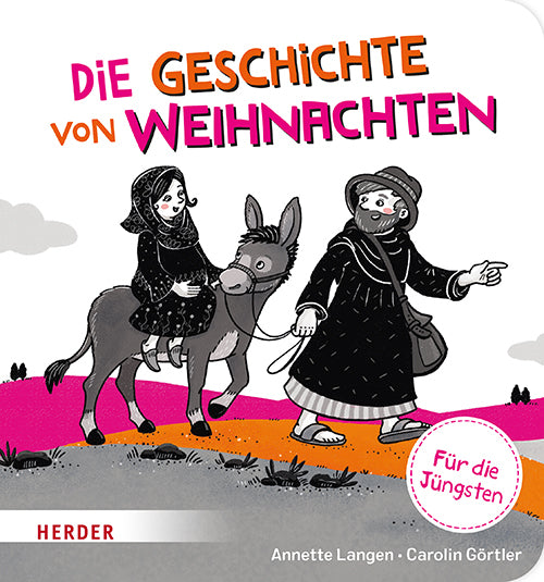 Die Geschichte von Weihnachten Kontrastbuch (Pappbilderbuch) (Annette Langen)